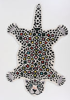 Hand-Tufted Leopard Rug - Multicolor Animal-Shaped Wool Rug | Playful Kids & Modern DŽcor Rug by Rug Regalia