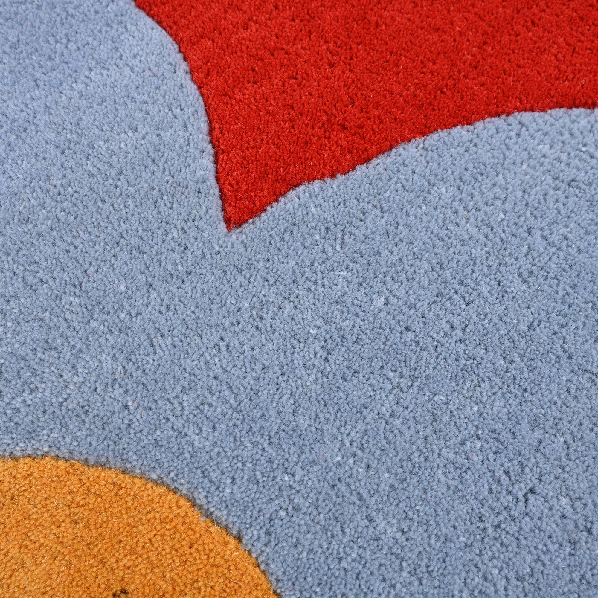 Hand-Tufted Colorful Flower Rug - Bright Floral Wool Rug | Playful Modern Home & Kids Room DŽcor by Rug Regalia