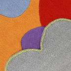 Hand-Tufted Colorful Flower Rug - Bright Floral Wool Rug | Playful Modern Home & Kids Room DŽcor by Rug Regalia