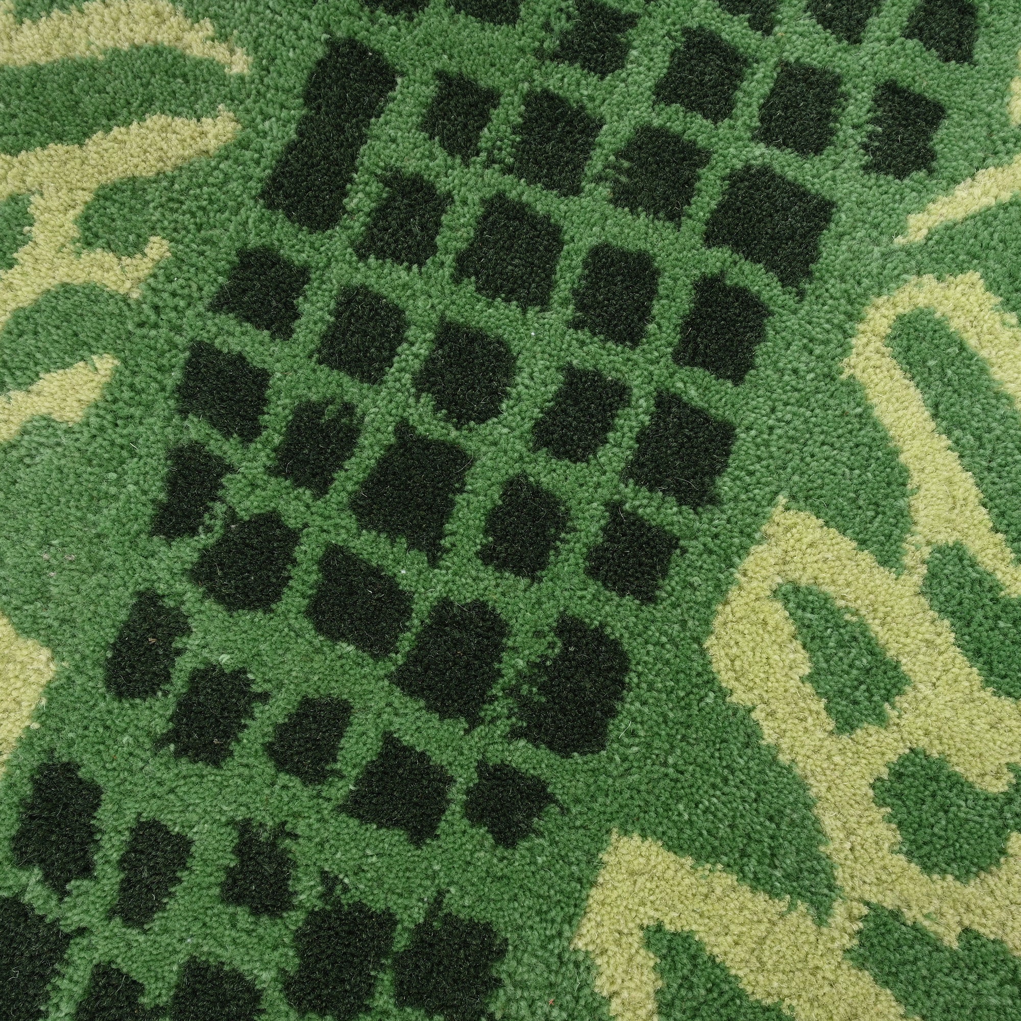 Hand-Tufted Crocodile Rug - Playful Green Animal-Shaped Rug | Kids Room & Nursery Rug by Rug Regalia