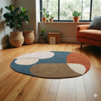 Terra Form Hand-Tufted Wool Rug – Abstract Modern Design