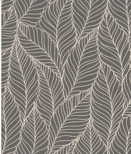 Loomora Wool Hand Knotted Oushak Rug Botanical Leaf Pattern Contemporary Design Traditional Technique 9x12 Grey Ivory