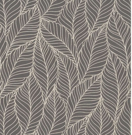Loomora Wool Hand Knotted Oushak Rug Botanical Leaf Pattern Contemporary Design Traditional Technique 9x12 Grey Ivory
