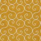 Loom & Hearth | 100% Wool Arched Maze Hand-Tufted Rug (8'x10') – Mustard Gold