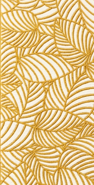 Loom & Hearth | 100% Wool Arched Maze Hand-Tufted Rug (8'x10') – Mustard Gold