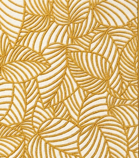 Loom & Hearth | 100% Wool Arched Maze Hand-Tufted Rug (8'x10') – Mustard Gold