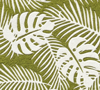 Verdant Isle | Wool & Viscose Tropical Palm Hand-Tufted Rug (8'x10') – Moss Green