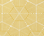 Loom & Hearth | 100% Wool Arched Maze Hand-Tufted Rug (8'x10') – Mustard Gold