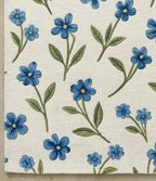 Elegant Hand Tufted Botanical Floral Rug – Soft Ivory Base with Wildflower Design | Modern Nature-Inspired Area Rug