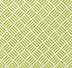 Rug Regalia Hand Tufted Wool Geometric Lattice Pattern Rug, Modern Linear Design, 8x10 ft, Green & Ivory