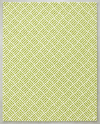 Rug Regalia Hand Tufted Wool Geometric Lattice Pattern Rug, Modern Linear Design, 8x10 ft, Green & Ivory