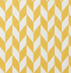 Rug Regalia Hand Tufted Wool Rug | Chevron Geometric Pattern | Modern Contemporary Design | 8x10 Ft | Yellow & White