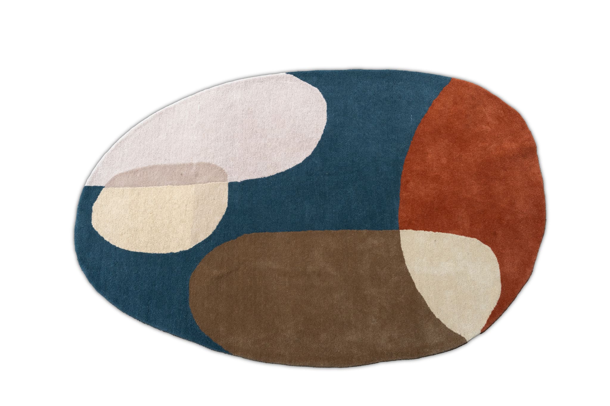 Terra Form Hand-Tufted Wool Rug – Abstract Modern Design